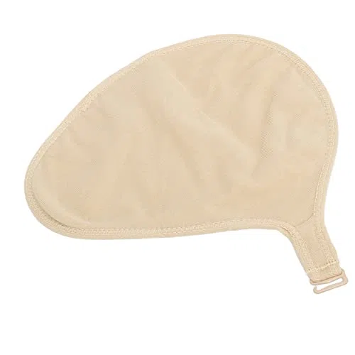 Tasca protettiva in cotone per il seno in silicone tasca protettiva per mastectomia gancio a spirale Protesi portatile Borsa protettiva per il seno Taglia L (sinistra 74320‑02F60‑E0)