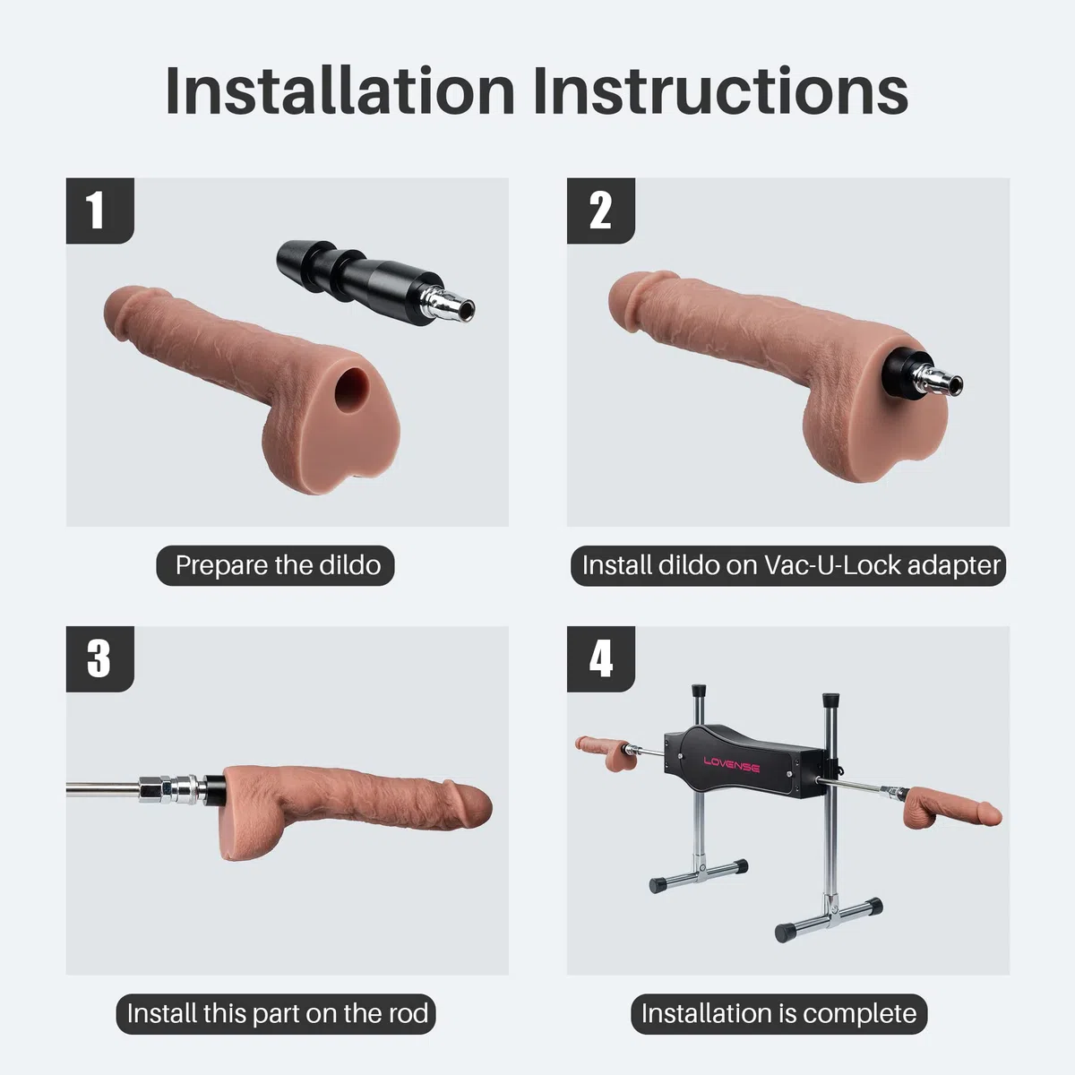 LOVENSE Realistische Dildos