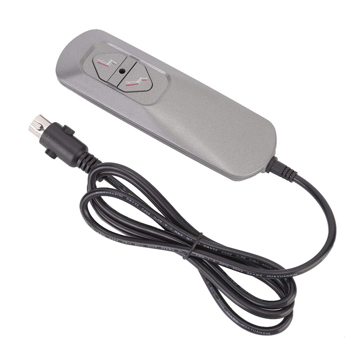 Telecomando per Poltrona Reclinabile Poltrona Reclinabile Elettrica Divano 2 Pulsanti Interruttore Manuale Controller 5 V Abs Mando Sillon Relax 5 Pini