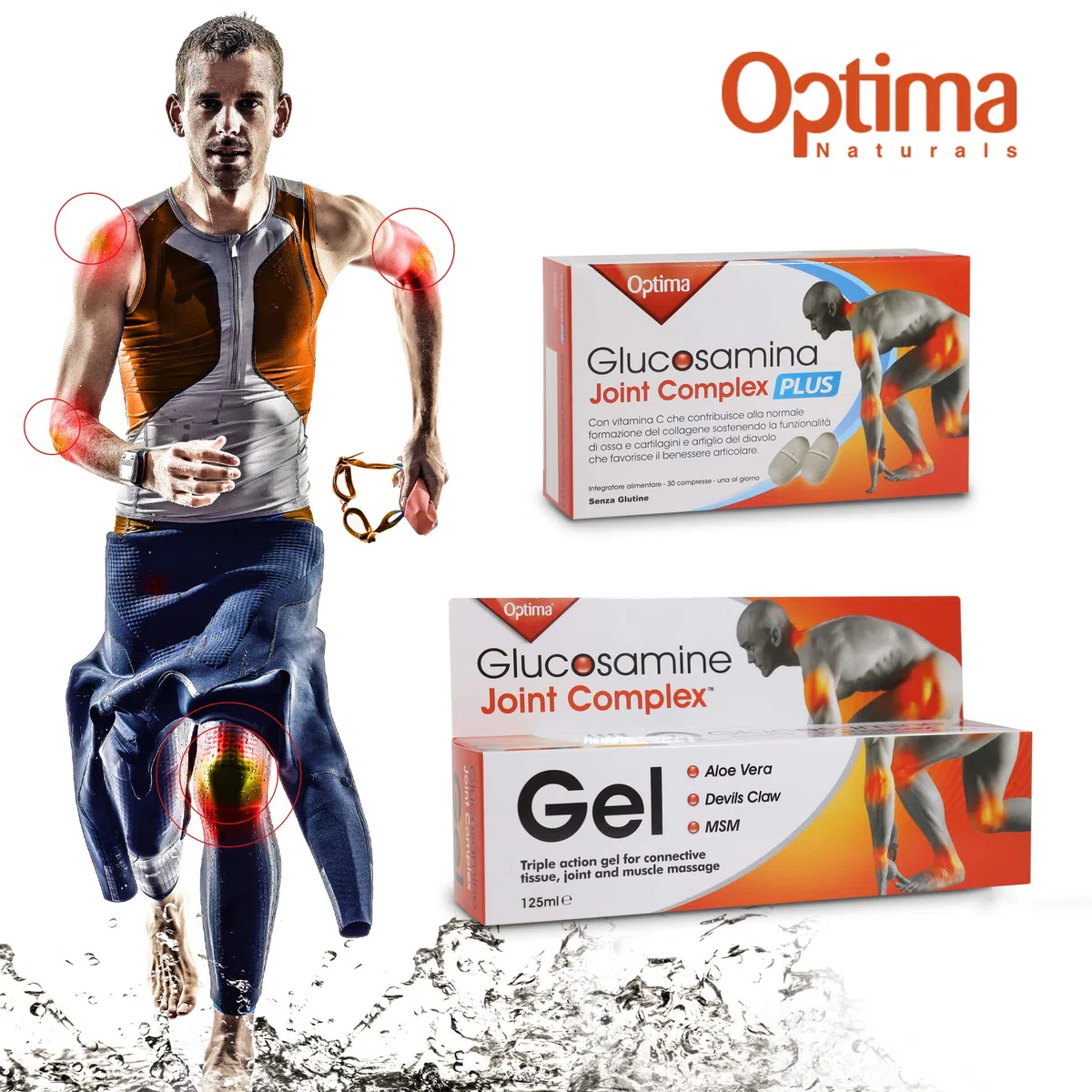Glucosamina Joint Complex Plus con Vitamina C 30 Compresse