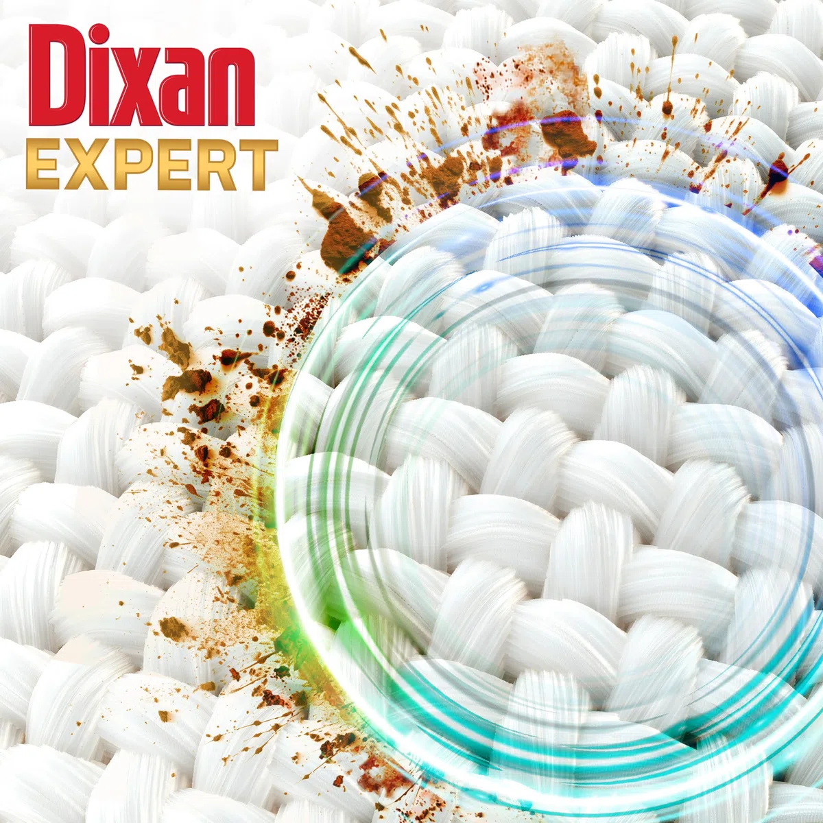 Dixan DISCS 4in1 Expert Smacchiante Detersivo Lavatrice, 5 confezioni da 25 Lavaggi, Capsule lavatrice per pulizia profonda del bucato e freschezza igienica per lavatrice, Rimuove le macchie da 20°C