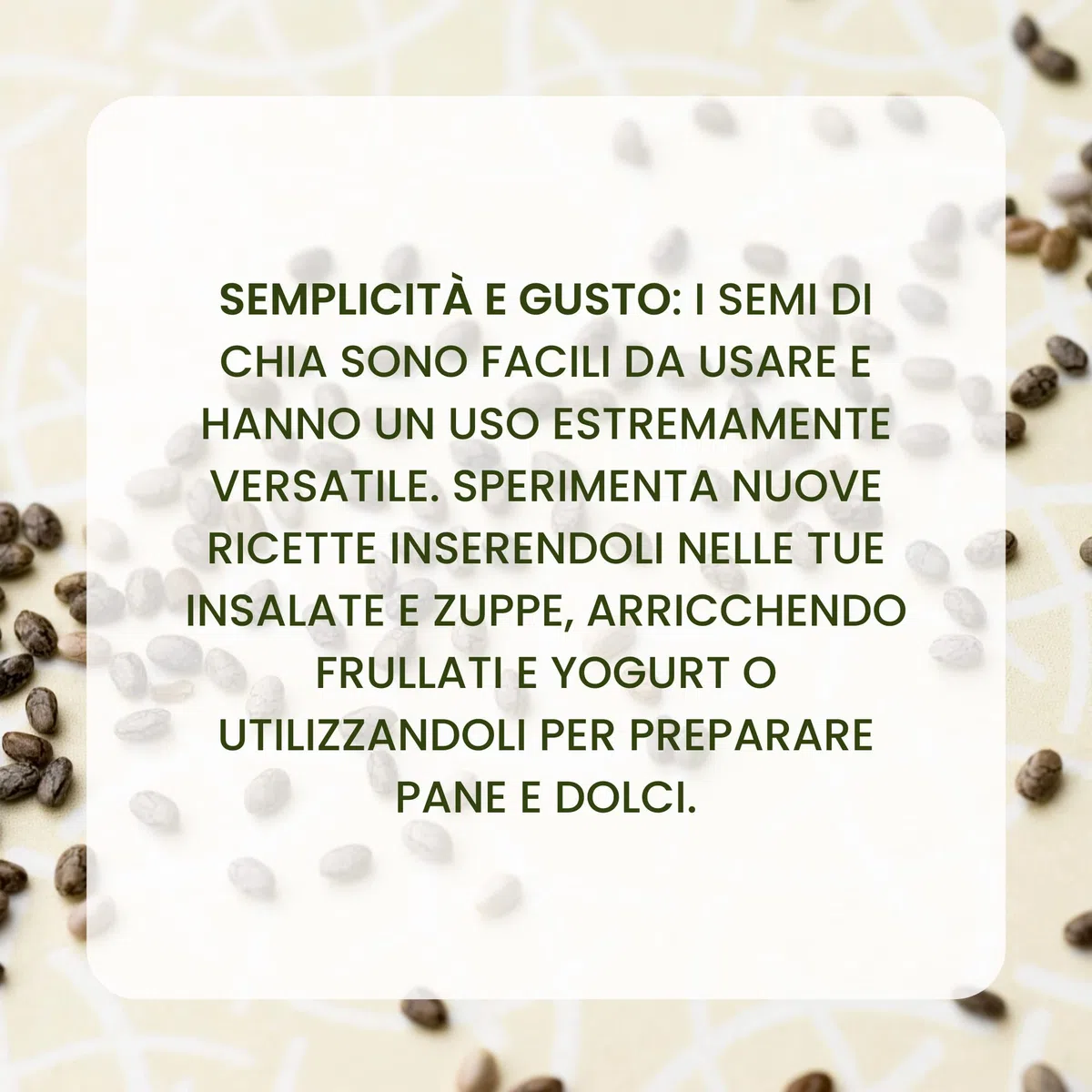 Benessence - Semi di Chia Biologici - 1 Kg