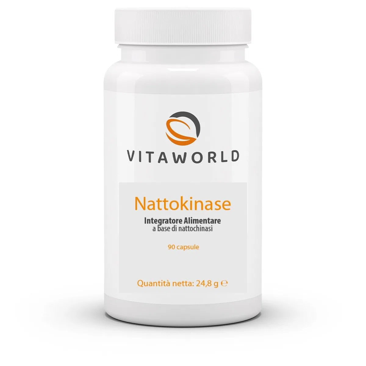 Pack di 3 Vita World Nattokinase 100mg 2000 FU 3 x 90 Capsule I Vegano I Made in Germany I La fonte vegetale di plasmina