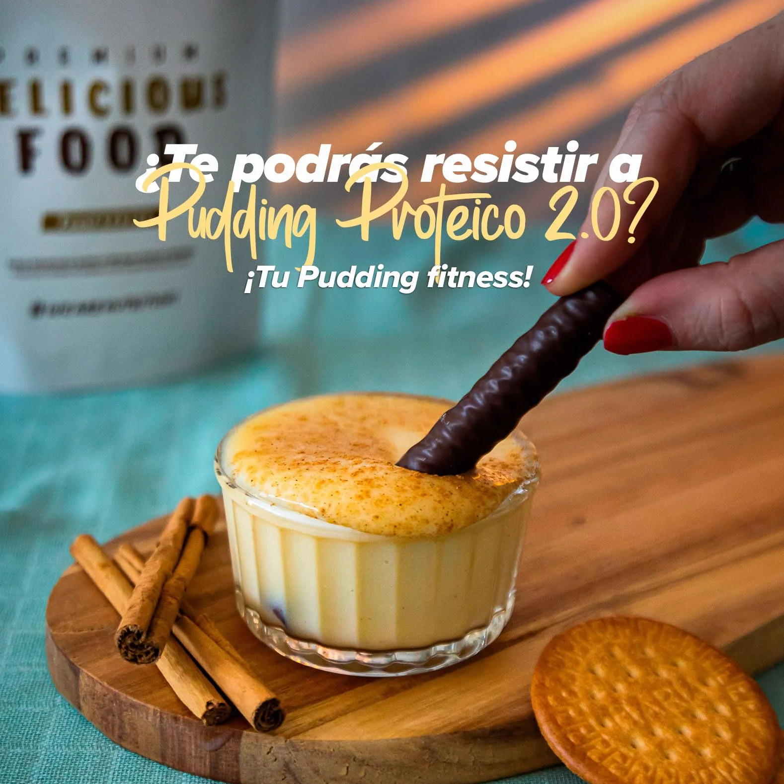 HSN Pudding Proteico 2.0 | Vaniglia 500 g = 13 Prese per confezione | Budino Alto in Proteine Senza Glutine e Vegetariano | Ideale Dessert o Snack A Basso contenuto calorico Senza Zuccheri Aggiunti