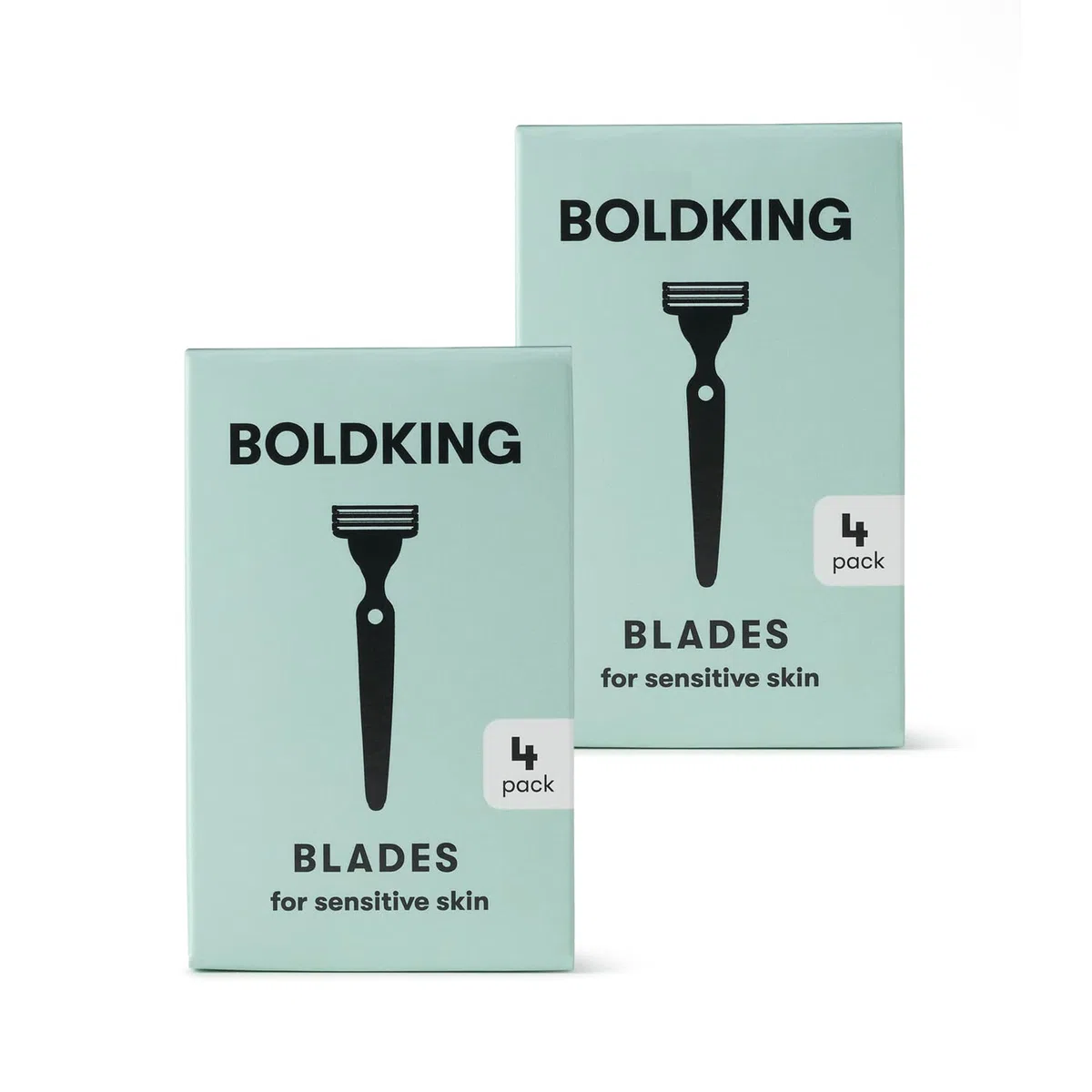 Boldking - The Refill Blades - Lame di Ricambio per Uomo - Pelle Sensibile - Duopack