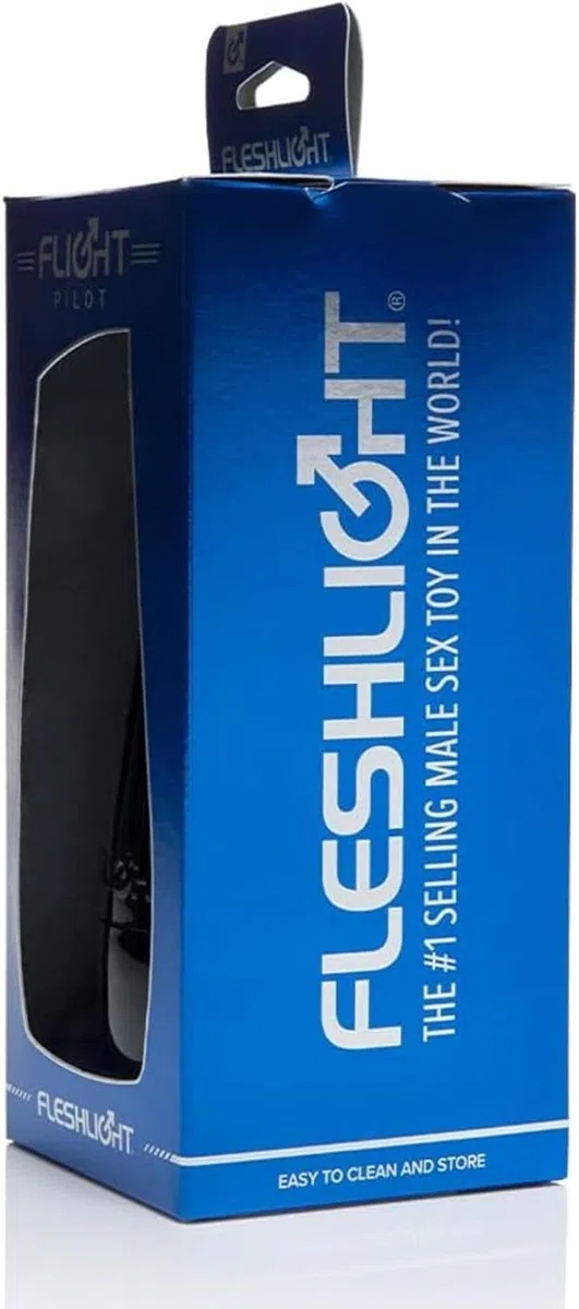 Fleshlight Flight Pilot - masturbatore SuperSkin compatto e discreto, sex toy estremamente realistico