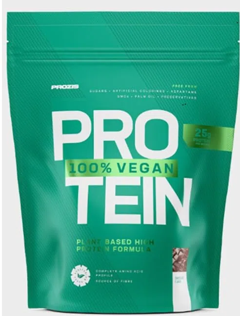 Vegan Protein 700 gr - proteine vegane a base di piselli, riso - gusto cacao