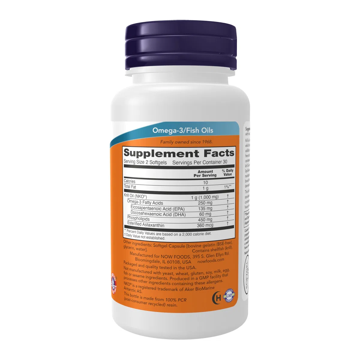 Krill Oil, 500mg - 60 softgels