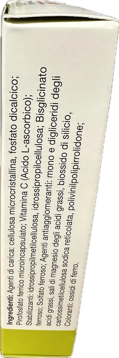 Zambon Prefolic FERRO 30 Compresse Tristrato - Integratore Alimentare a Base di Ferro e Vitamina C