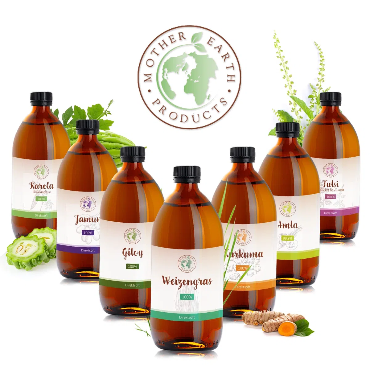 Erba di grano 100% succo diretto (500ml)
