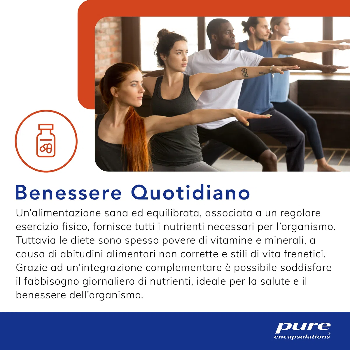 Pure Encapsulations - Multivitaminico Tutto in Uno – Integratore Completo con Vitamine e Minerali – Energia e Benessere – 90 Capsule