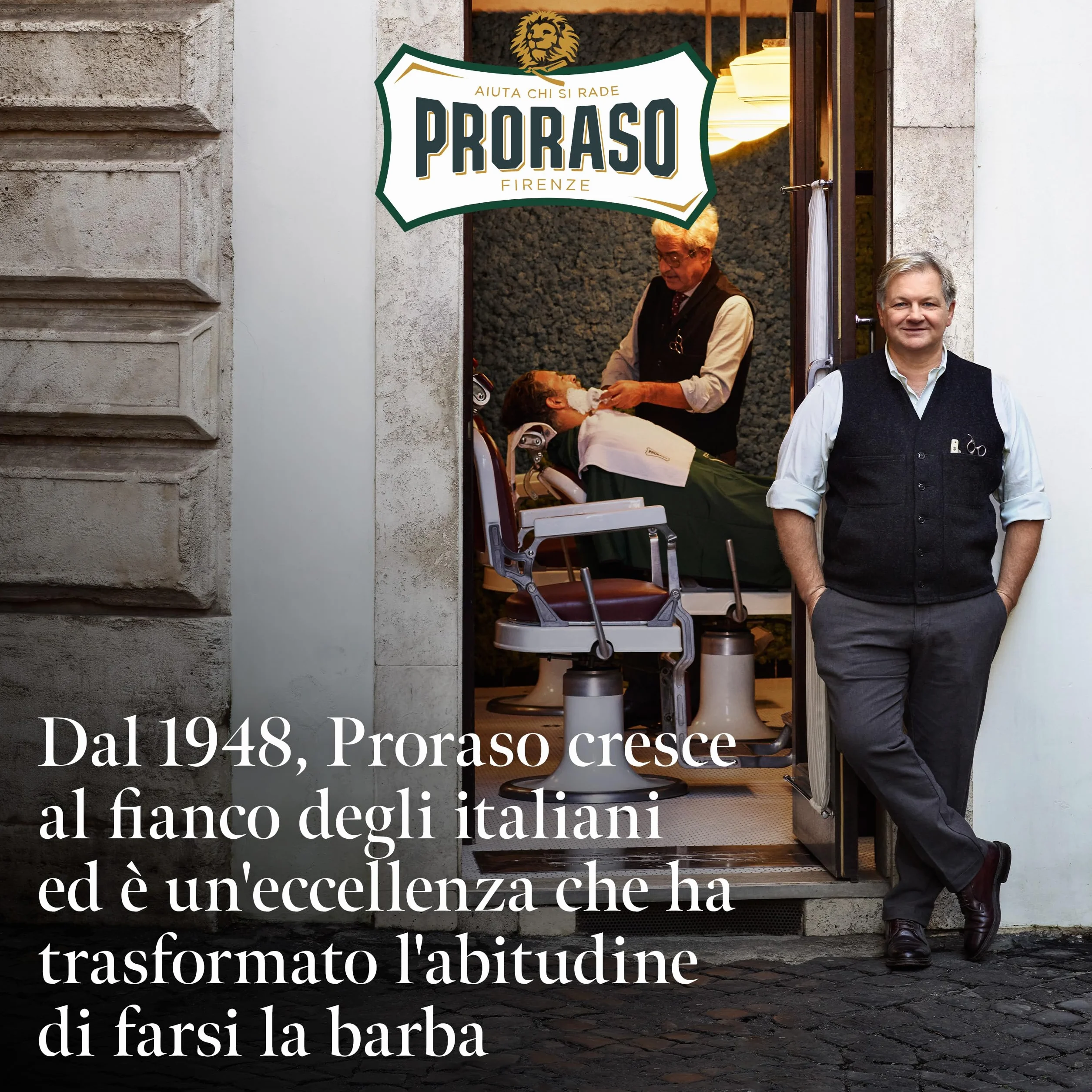 Proraso Set barba uomo Rinfrescante, Set ideale come regalo uomo contenente Shampoo da 200 ml, Olio 30 ml e Balsamo per la barba da 100 ml, Made in Italy