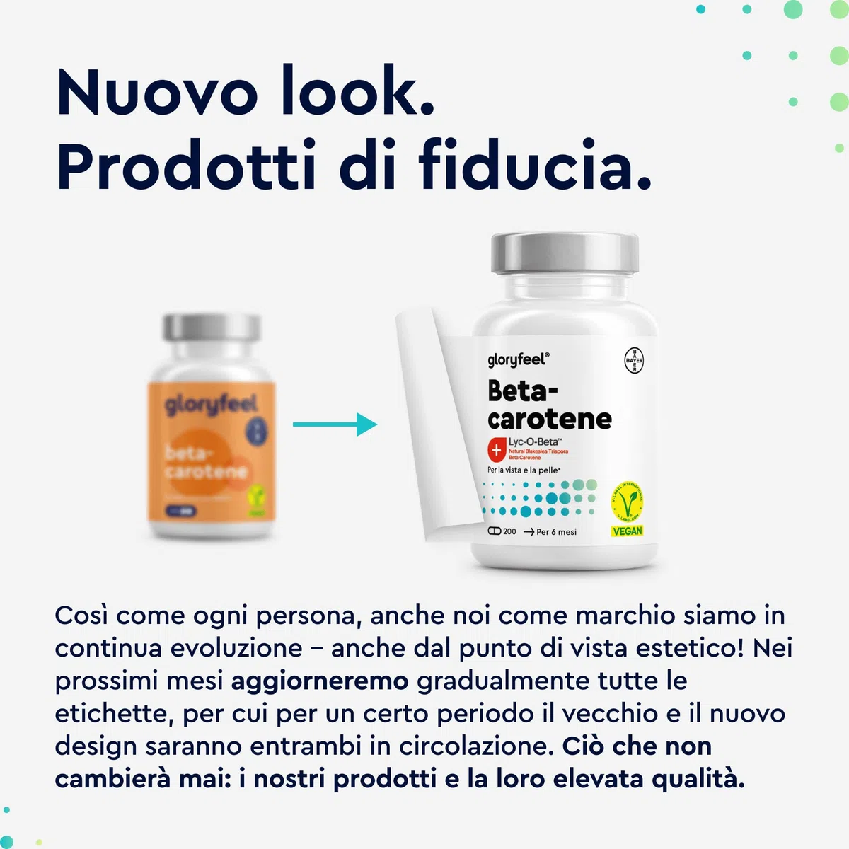 Betacarotene per Abbronzatura Forte, 200 Capsule, Beta Carotene Integratore Abbronzatura da Estratto di Carota, Attivatore Accelleratore Abbronzatura con Vitamina A pura 1169 µg, 100% Vegan