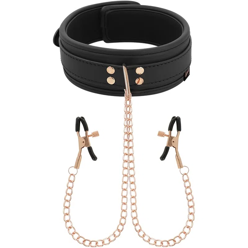 Sexy collare con pinzette per capezzoli nipple clamp bdsm pinzette capezzoli giorcvhie erotici di coppia feticismo bondage