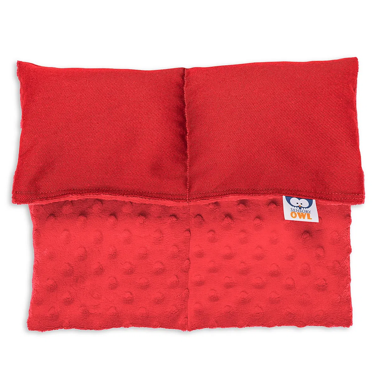 Cuscino Ponderato Per Ginocchia Cuscino Con Peso Sensoriale Terapeutico In Cotone Sollievo Dallo Stress 30 x 40 cm 4 kg Rosso