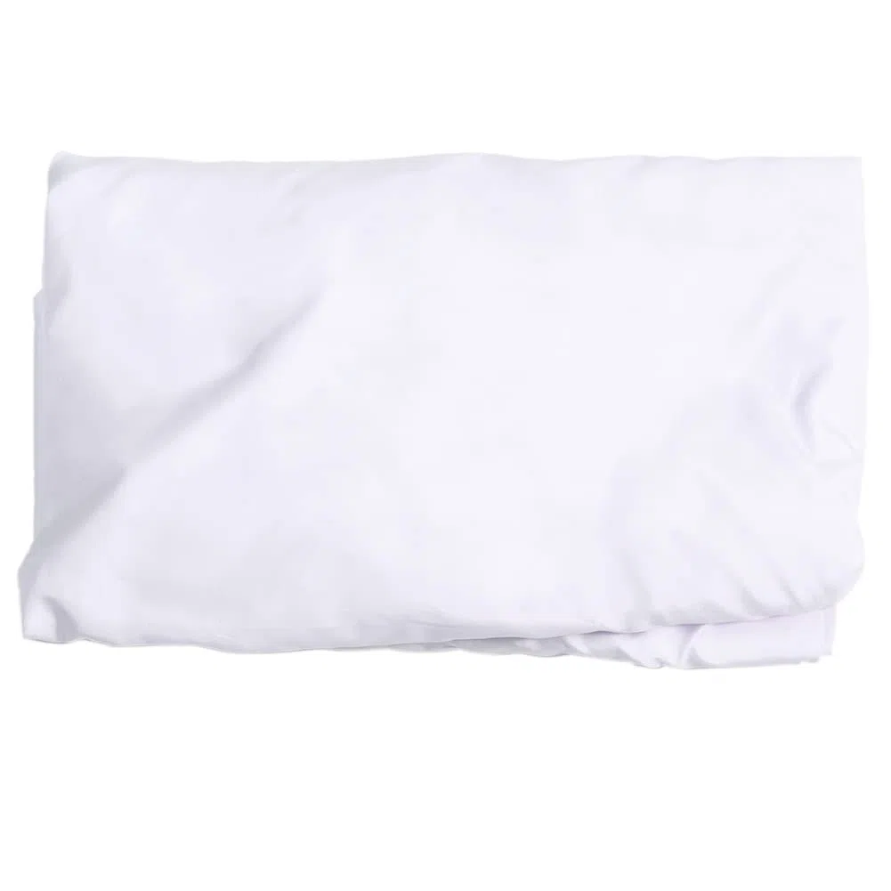 2 lenzuola per lettini da massaggio, con foro universale per il viso, con angoli elasticizzati, per SPA e salone di bellezza per il viso, (colore: bianco)