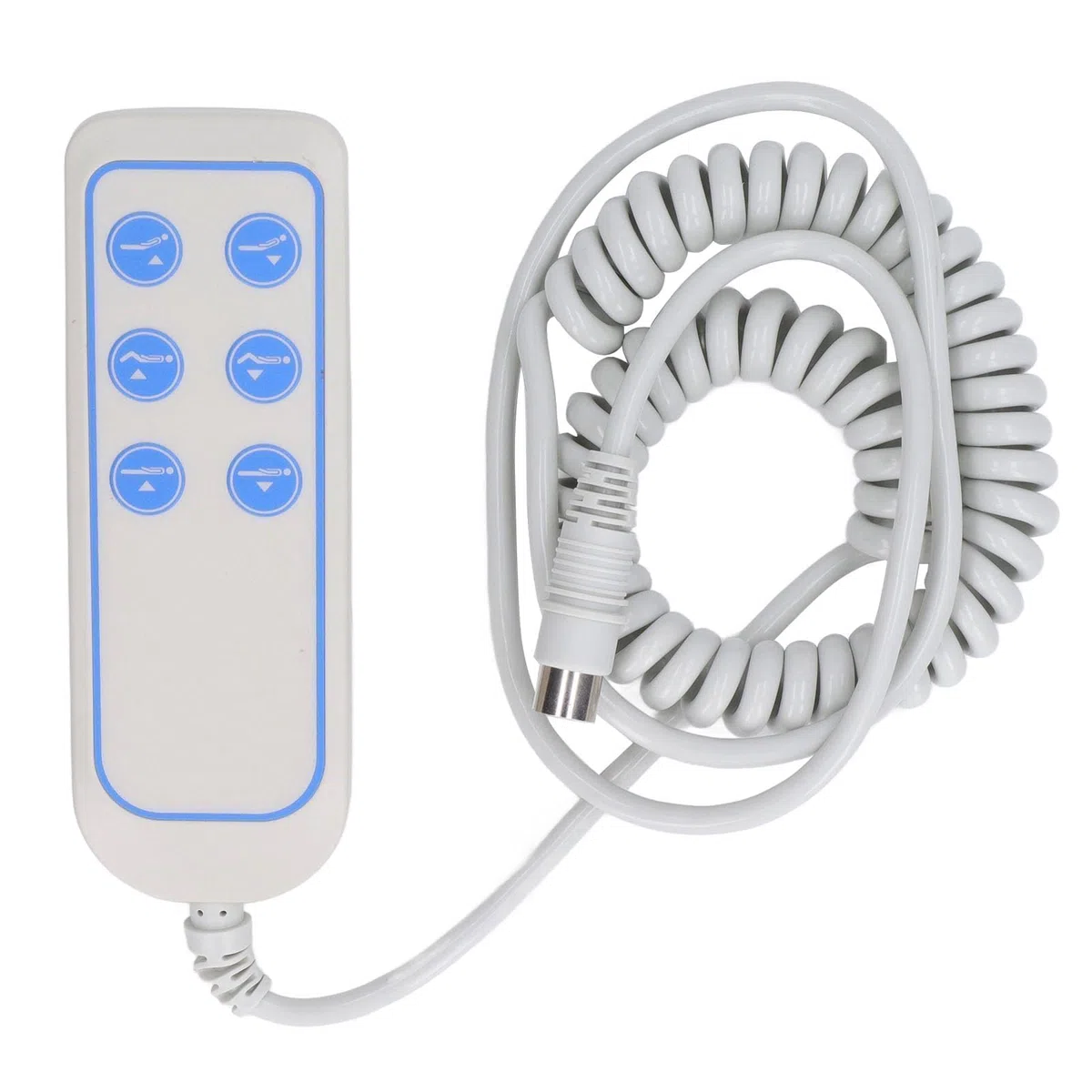 Controller Per Poltrona Reclinabile, Controller Per Letto Elevabile Elettrico in PVC IP66, Comando Manuale Per Poltrona Elevabile, Telecomando Per Poltrona Reclinabile Elettrica Per Ospedale (8 Pin)