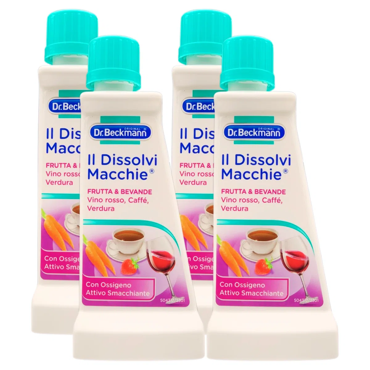 Detergente In Polvere, IL DISSOLVI MACCHIE Con Ossigeno Attivo Smacchiante. Rimuove Le Macchie Di Frutta, Bevande, Vino Rosso, Caffè e Verdura 50g (4 Unità)