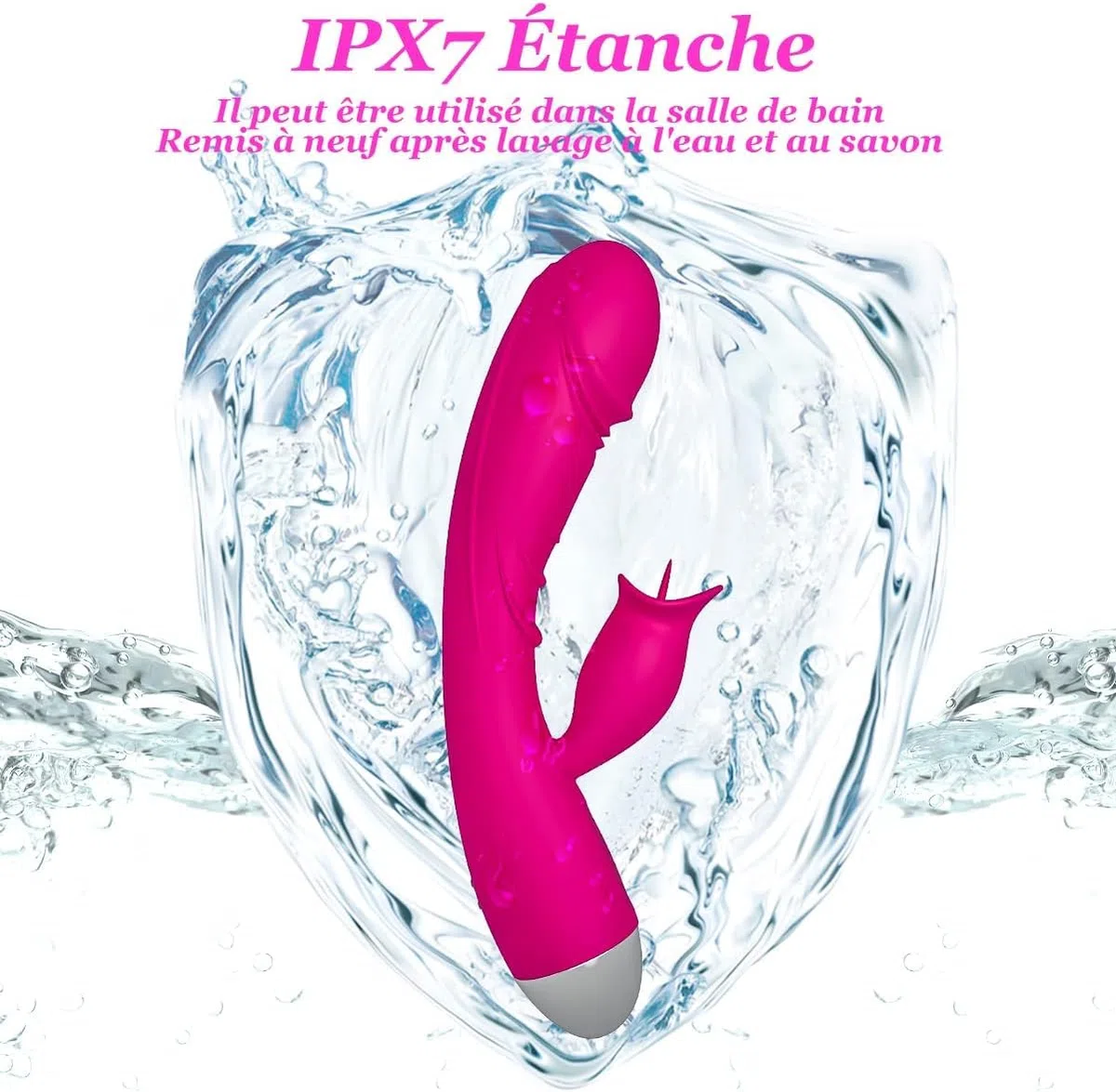 Vibratoriper Donne Professionale Sex Toys Vibratore per Donna Punto G Squirting Dildo Realistico Vibratoriper Donne Pene impermeabile Sexytoysys Donna Uomo Leccata Sexyshop Coppia 10 Vibrazioni