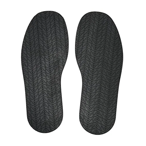 Suole Complete, 1 Paio di Suole Complete 12,8 Pollici di Lunghezza 5,1 Pollici di Larghezza Suole Complete Antiscivolo Suola in Gomma per Scarpe con Riduzione del Rumore per la
