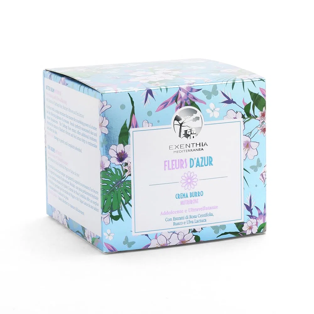 Fleurs D'Azur Crema Burro Corpo Nutrirose 200ml - Exenthia Mediterranea