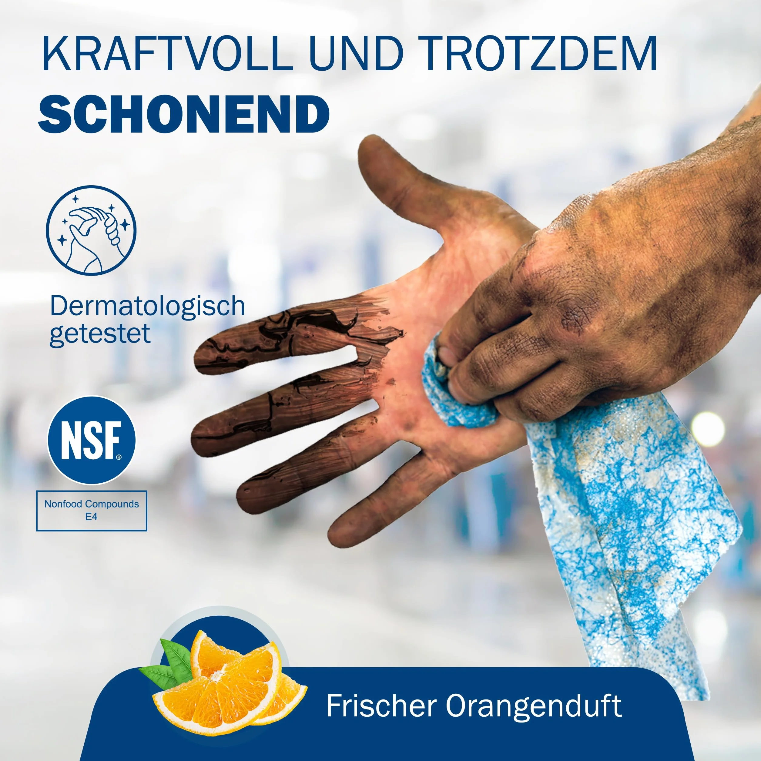 SCRUBS in a Bucket - 30 Salviette per la pulizia delle mani - Detergente per le mani con approvazione NSF - la pulizia perfetta delle mani - Utilizzabile ovunque e ideale per viaggiare