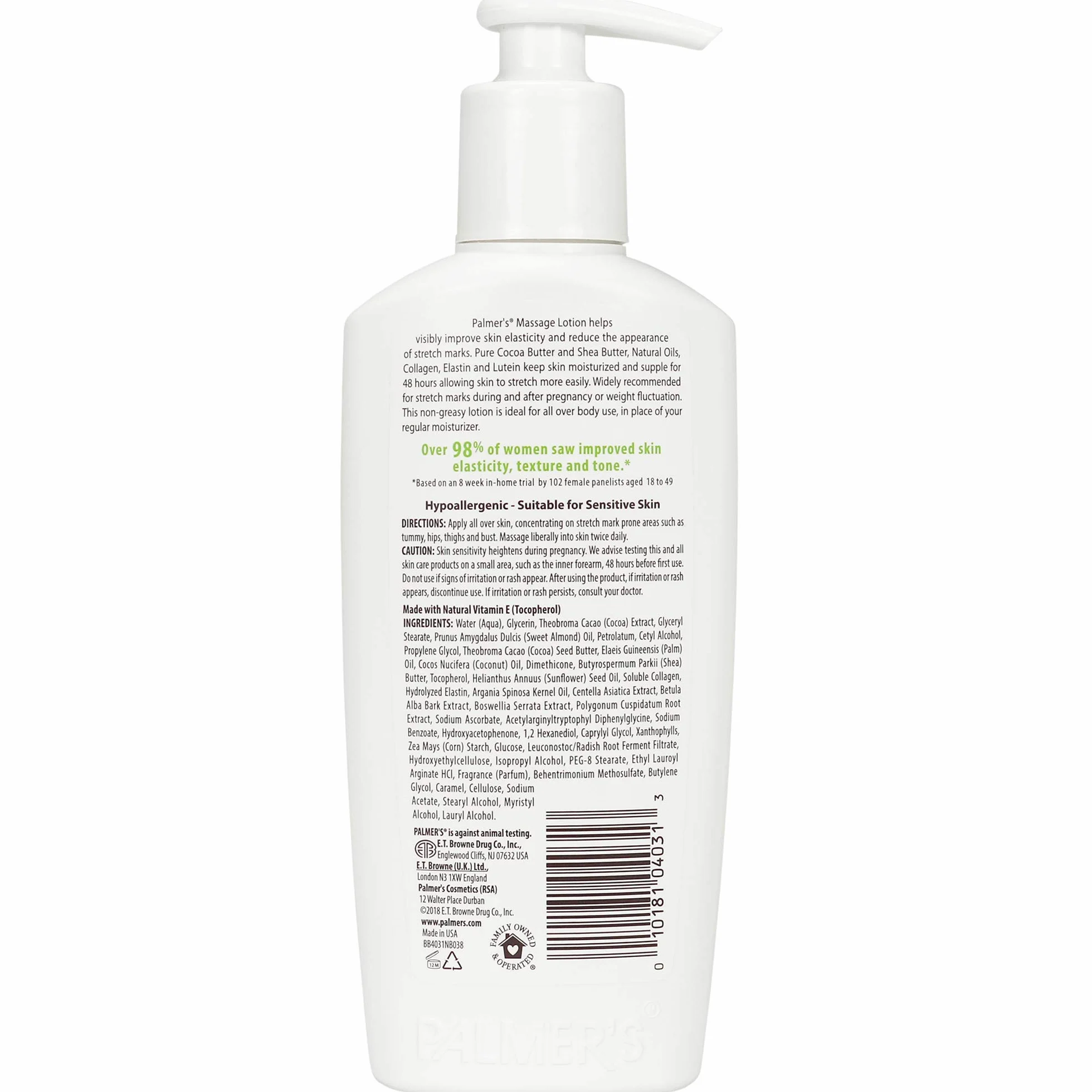 Palmers Burro di Cacao massaggio smagliature Lotion Camicia