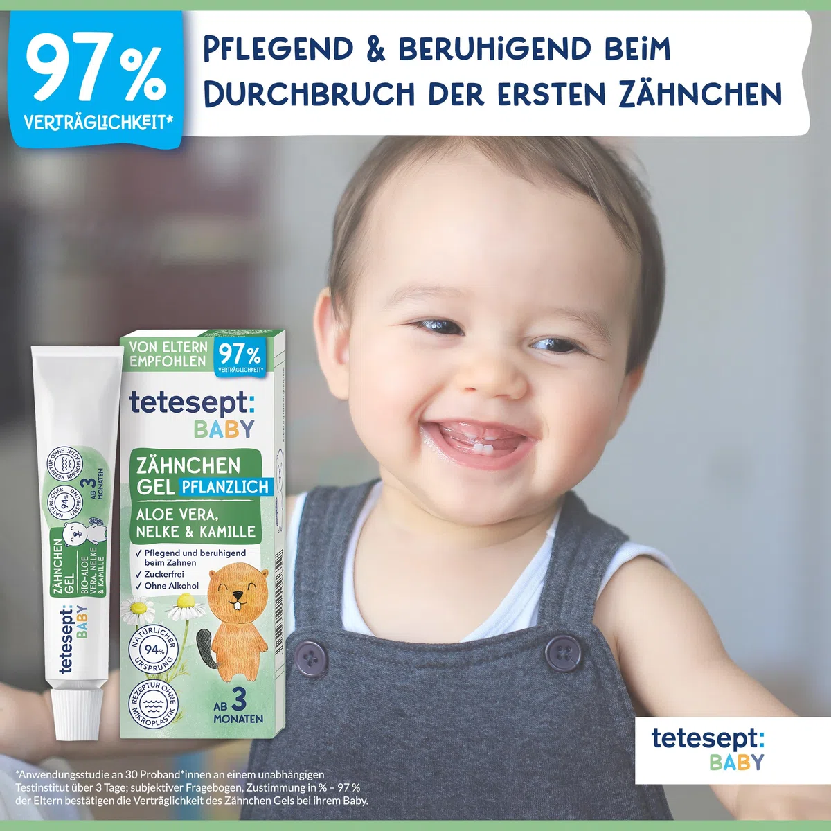 tetesept Baby Zähnchen Gel vegetale 10 ml