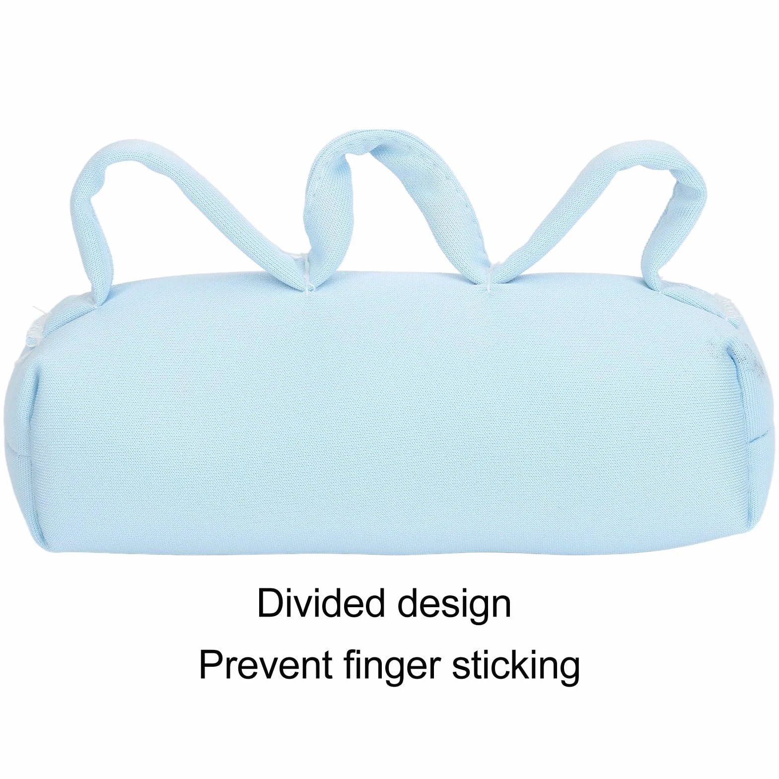 2 Pezzi Palm Protectors, Mano Contracture Ortesi, Palm dito splitter, Soft Palm Cuscini per Finger contratture prevenzione, Fit mano destra o sinistra, Cuscinetto separatore per dita