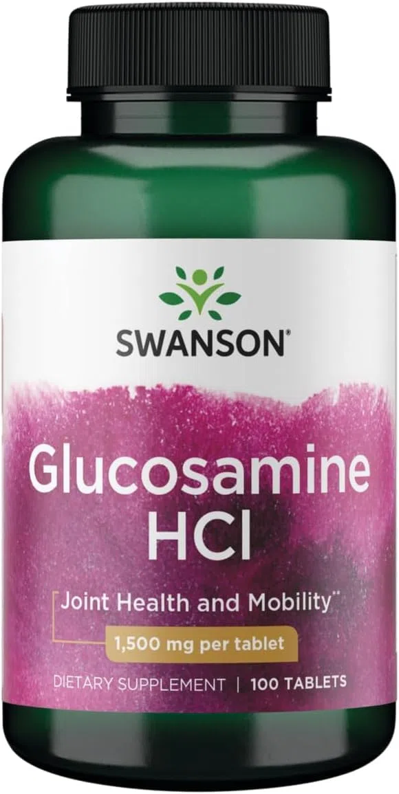 Swanson Glucosamine HCl, 1500mg - 100 tablets
