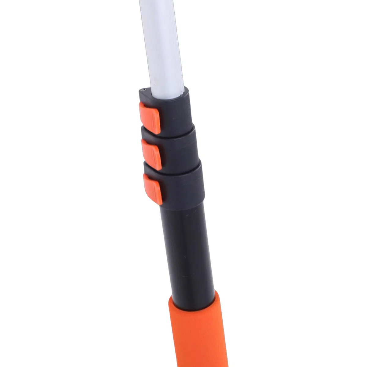 SIXRUN Kit Spazzola per Pannello Solare, ABS PC Alluminio Nylon Detergente per Vetri Alimentato Ad Acqua con Asta Telescopica da 12 Piedi, Spazzola da 35 Cm per la Pulizia del Ponte della Barca della
