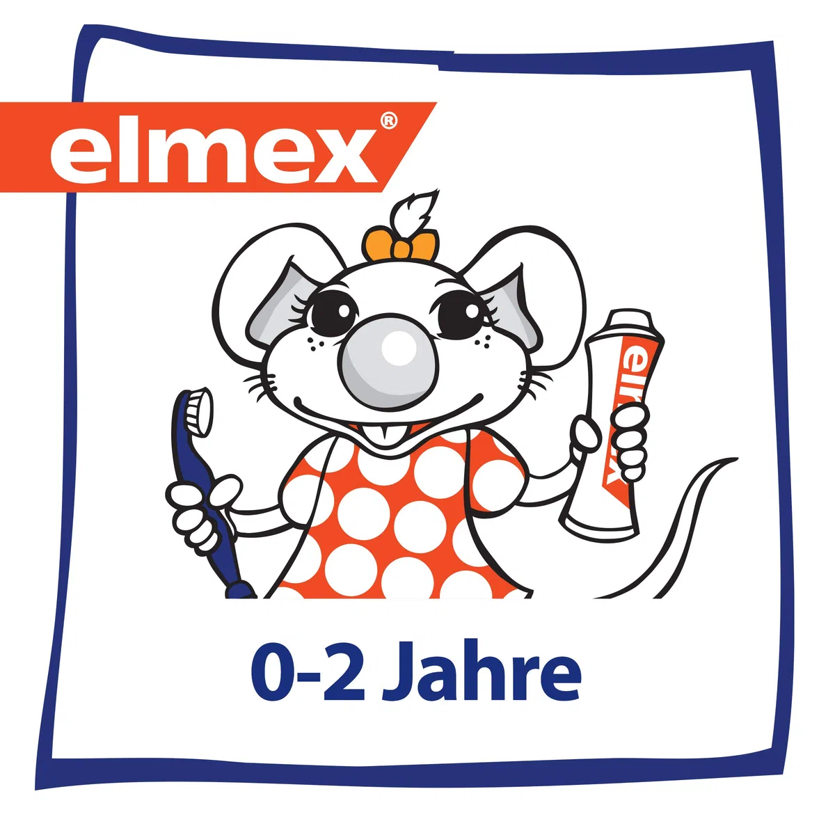 Elmex Spazzolini da denti per bambini [confezione da 6] assortiti