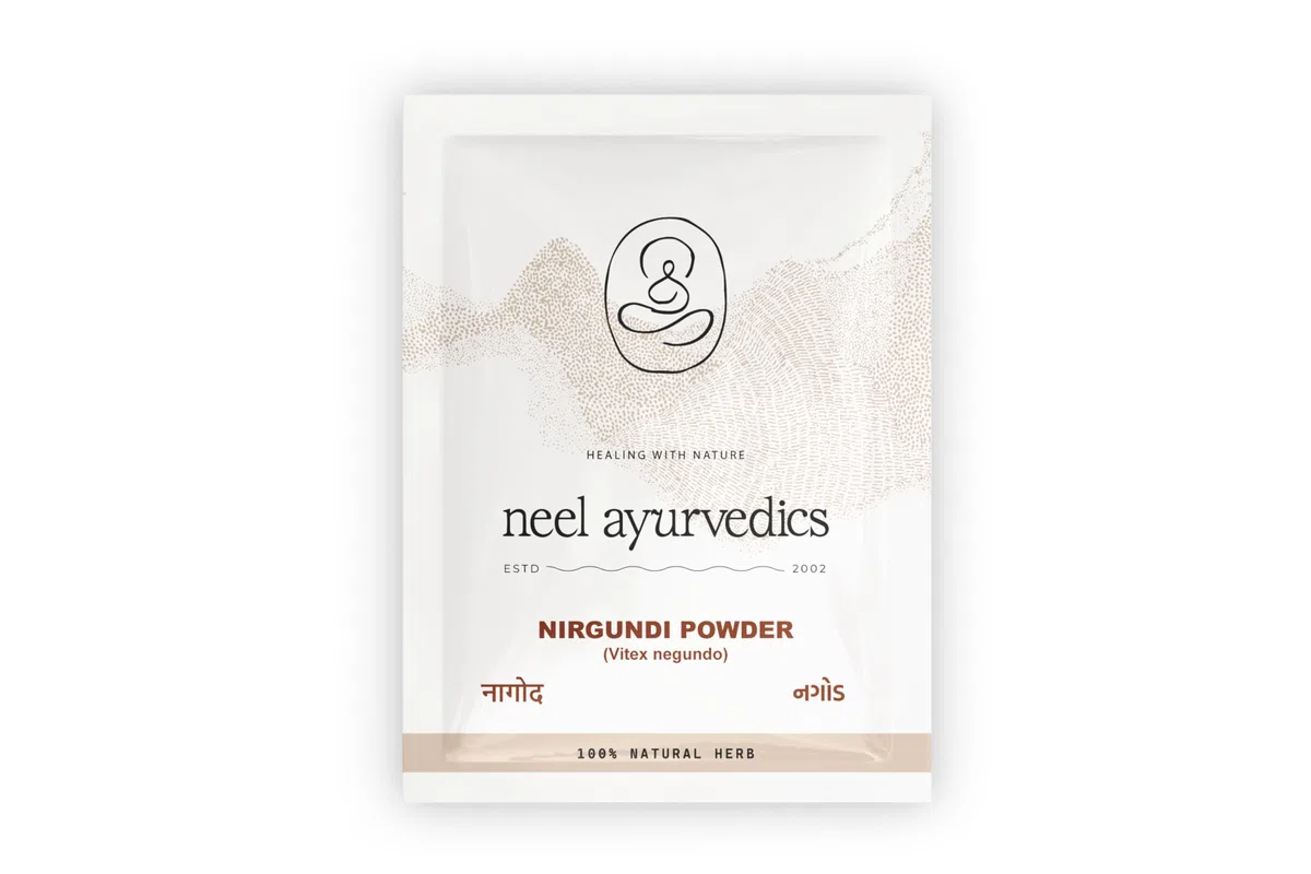 Neel Ayurvedics Nagod Polvere | Nirgundi Polvere - 300 GM