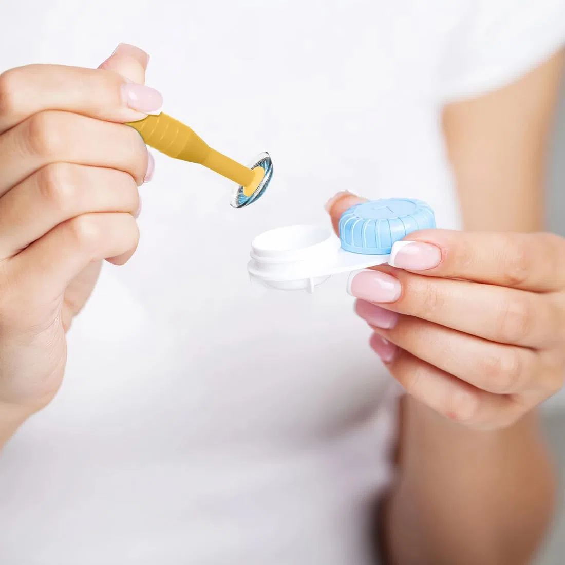 NHQZ Applicatori e Rimuovi Lenti a Contatto - Strumento Togli Lenti A Contatto - Ventose per LentiKit da Viaggio - Accessorio Indispensabile per una Routine Senza Problemi, 5 pezzo