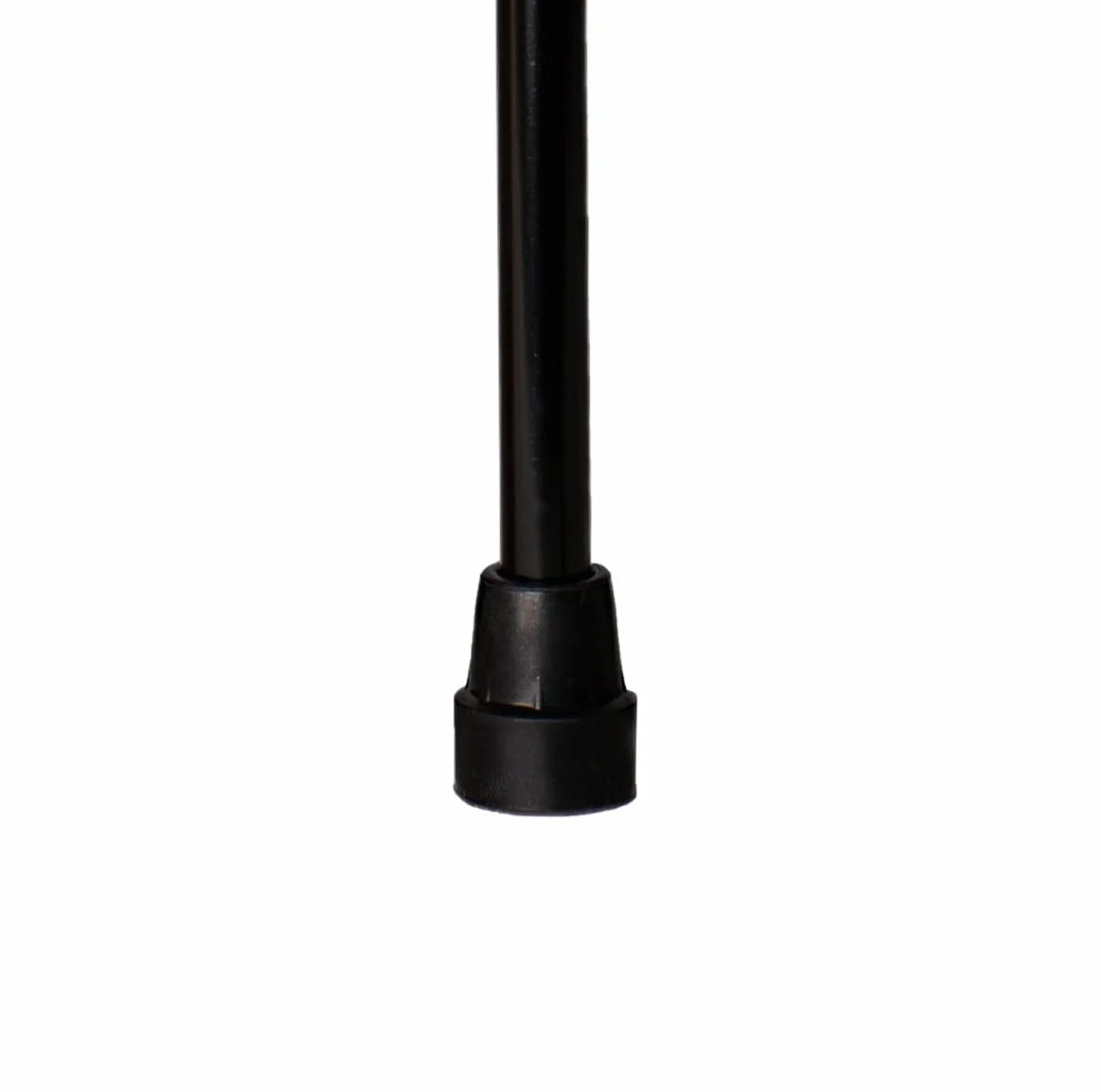 Muletilla in alluminio estensibile colore nero, regolabile 74-95 cm, morbido e comodo da maneggiare (653)