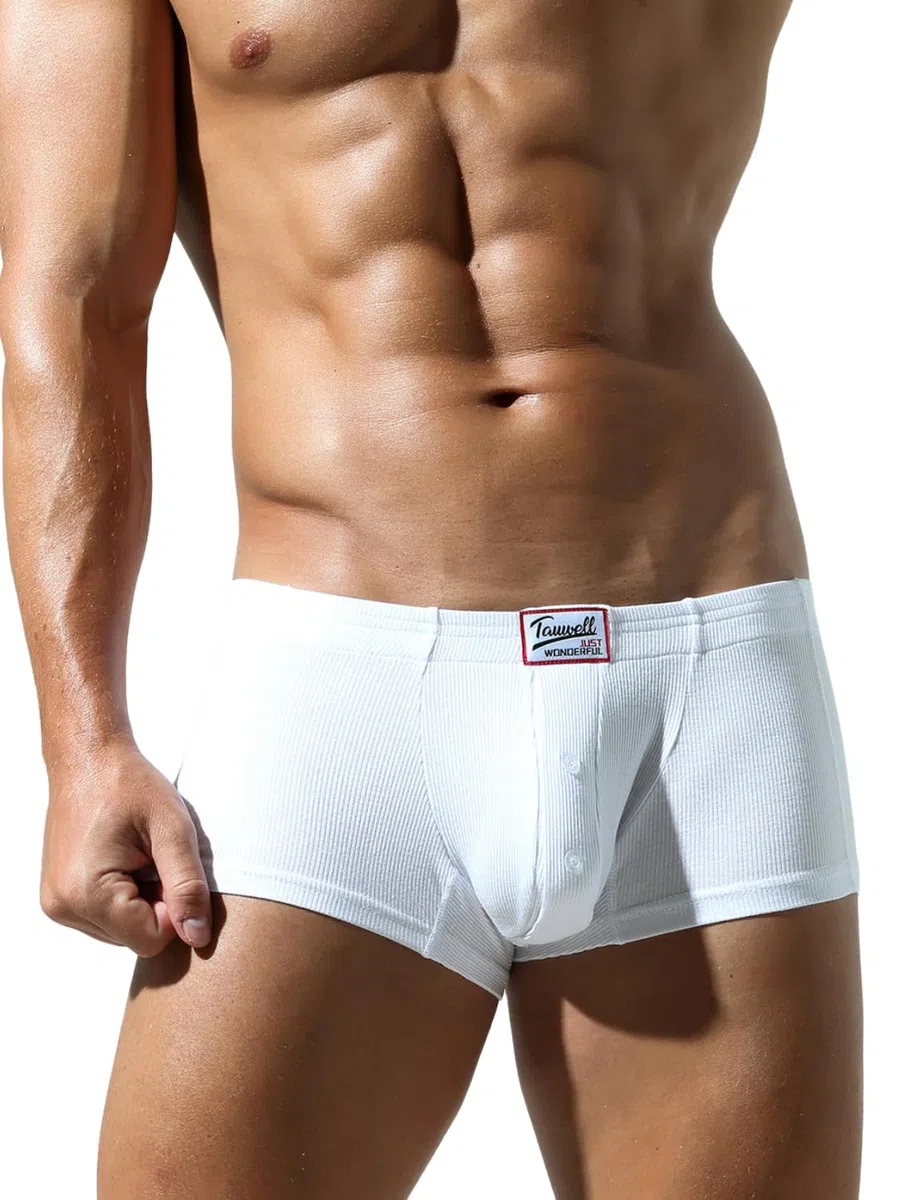 Boxer sexy da uomo, stile retrò, in morbida viscosa – Boxer erotici da uomo