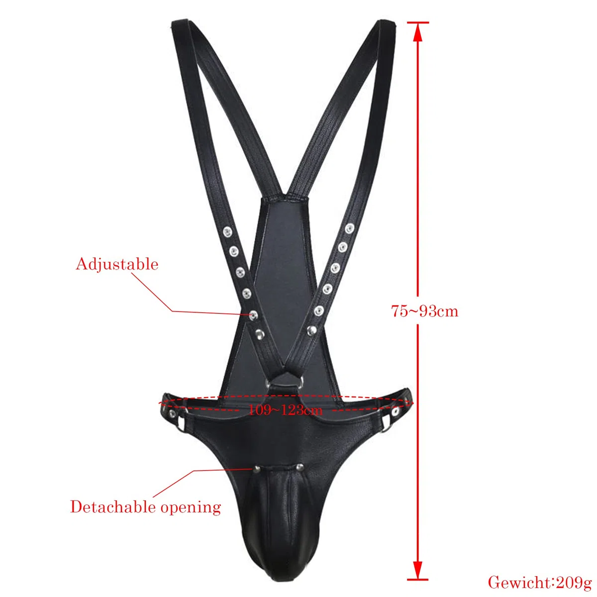 BDSMLOVE Imbracatura in pelle per uomo,Perizoma per uomo, Imbracatura gay, adulti sexy bondagerie, bdsm strap on sesso bondage sex toy