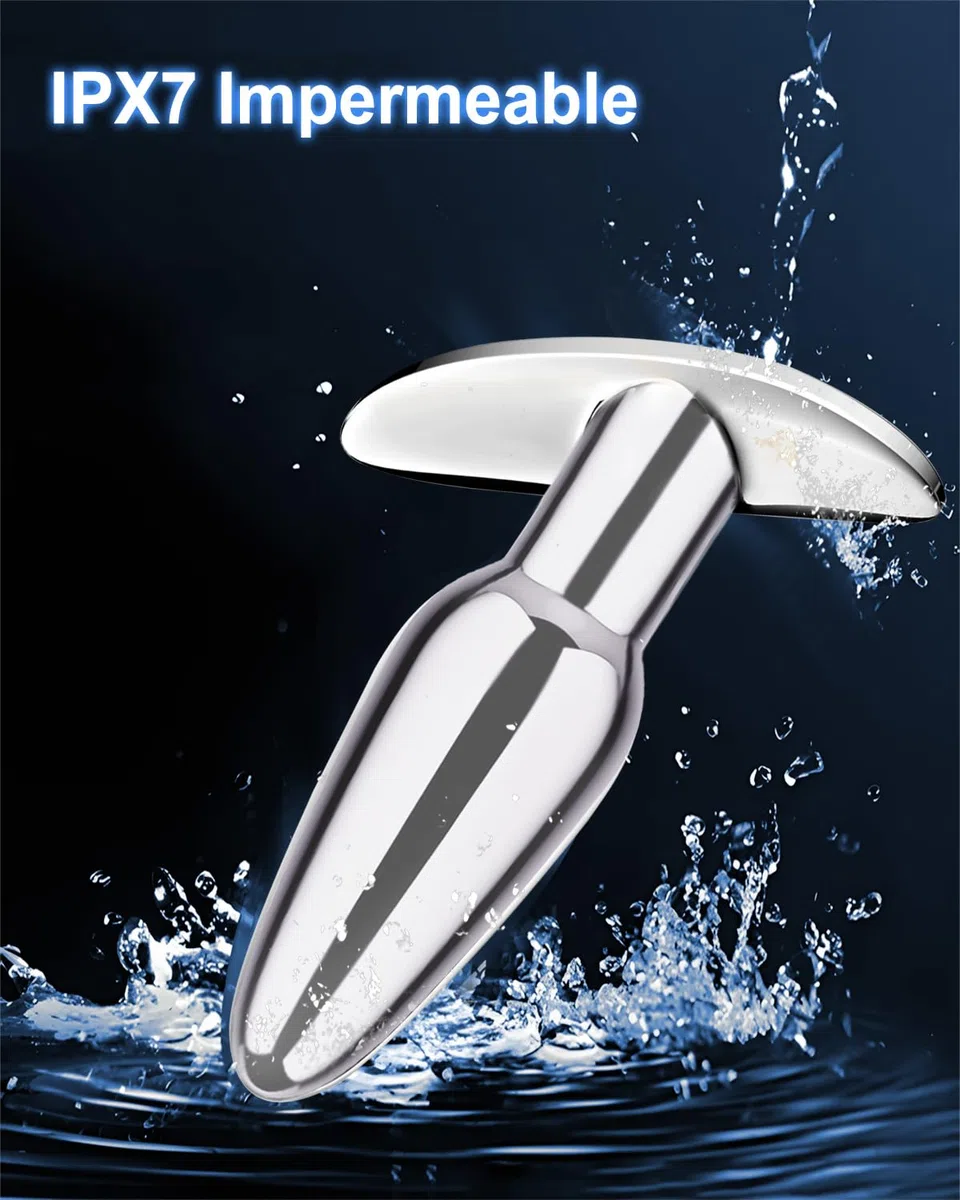 Vibratoreper Donna Telecomando Sex Toys Uomo, Plug Anale Prostata Vibratore Uomo Sextoys, Vibratoreper Donna Professionale Wireless, Vibratori Uomo Anali Plug Analesex Sexyshop 10 Modalità (Metals)