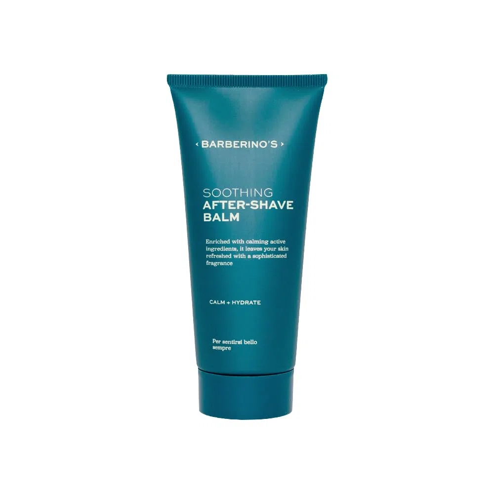 Barberino's Balsamo Dopobarba Lenitivo - Idrata e Calma la Pelle dopo la Rasatura - Formula Rinfrescante per una Sensazione di Comfort - 100ml