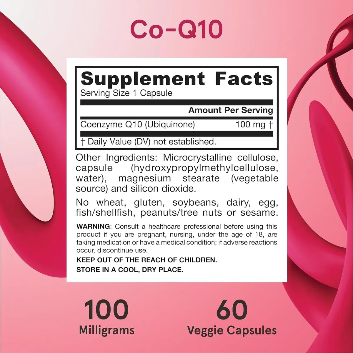 Co-Q10 100 mg (60 capsule) - Jarrow Formulas