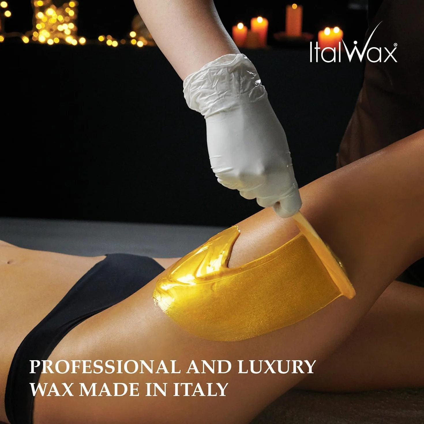 Italwax Luxury Full Body – 1Kg - Perline di cera per la depilazione a caldo senza strisce - Formulazione sintetica ideale per le pelli sensibili – Idonea per la depilazione di tutte le parti del corpo