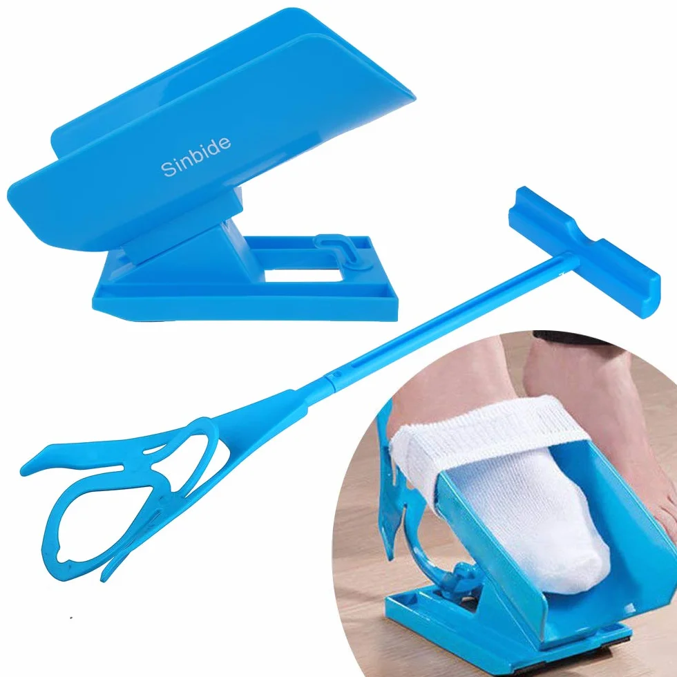 Sock Aid Sock Slider infilare le calze facili da indossare per disabili e anziani Calzino Slider Calzascarpe