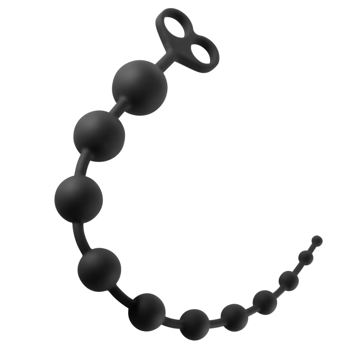 Perline Anali Super Lunghe 56 cm con 11 Palline, Grande Plug Anale Silicone con Anello di Trazione Sicuro, Catena Dilatatore Anale Massaggio Prostatico, Giocattoli Sessuali per Uomo Donna