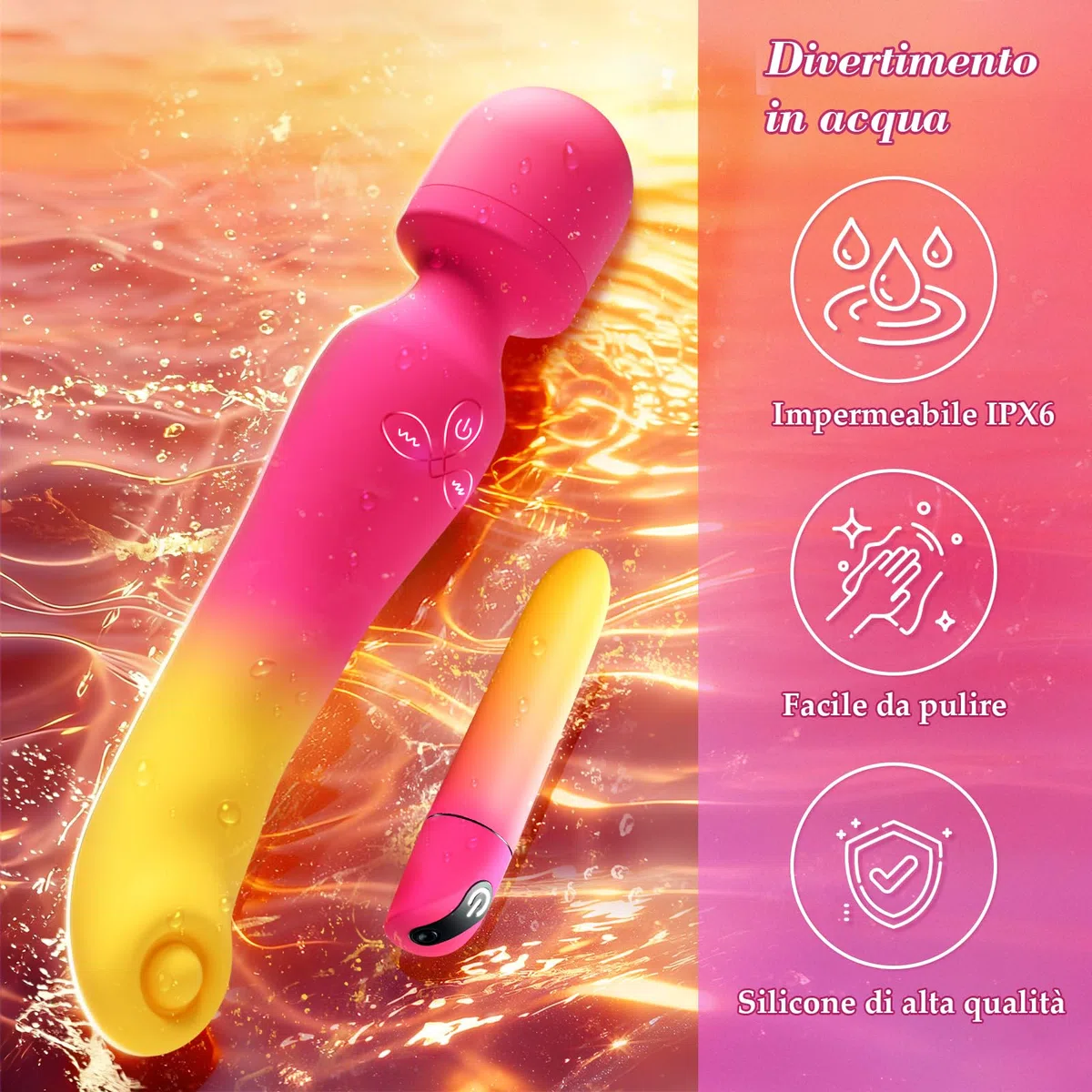 Vibratoreper Donna Professionale Dildo - Vibratore Anale Sex Toys Sessuali Sexytoysys Donna Coppia Uomo, Vibratori per Donne Vagina Giochi Erotici Adulti Sexy Toy Shop Stimolatore Clitoride Femminile