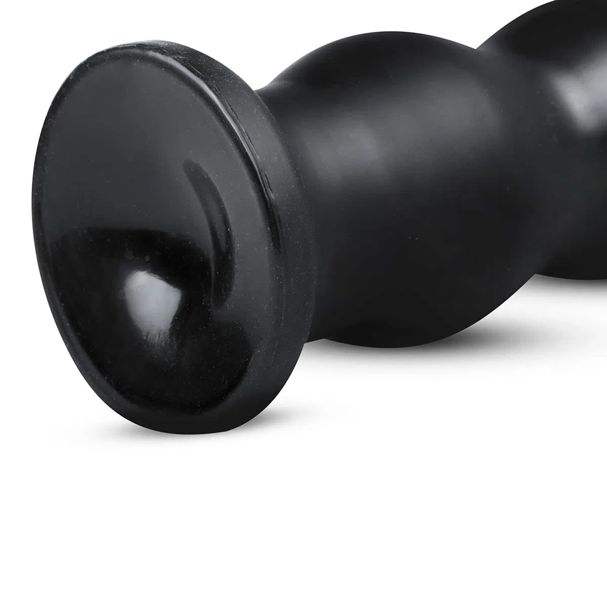 BUTTR Tactical III Buttplug (Ø 5.3-8.3 cm) Con un sensazionale design ondulato a tre punte e ampia base piatta, enorme spina anale XXL per l'utente esperto, liscia, flessibile, bolla, unisex