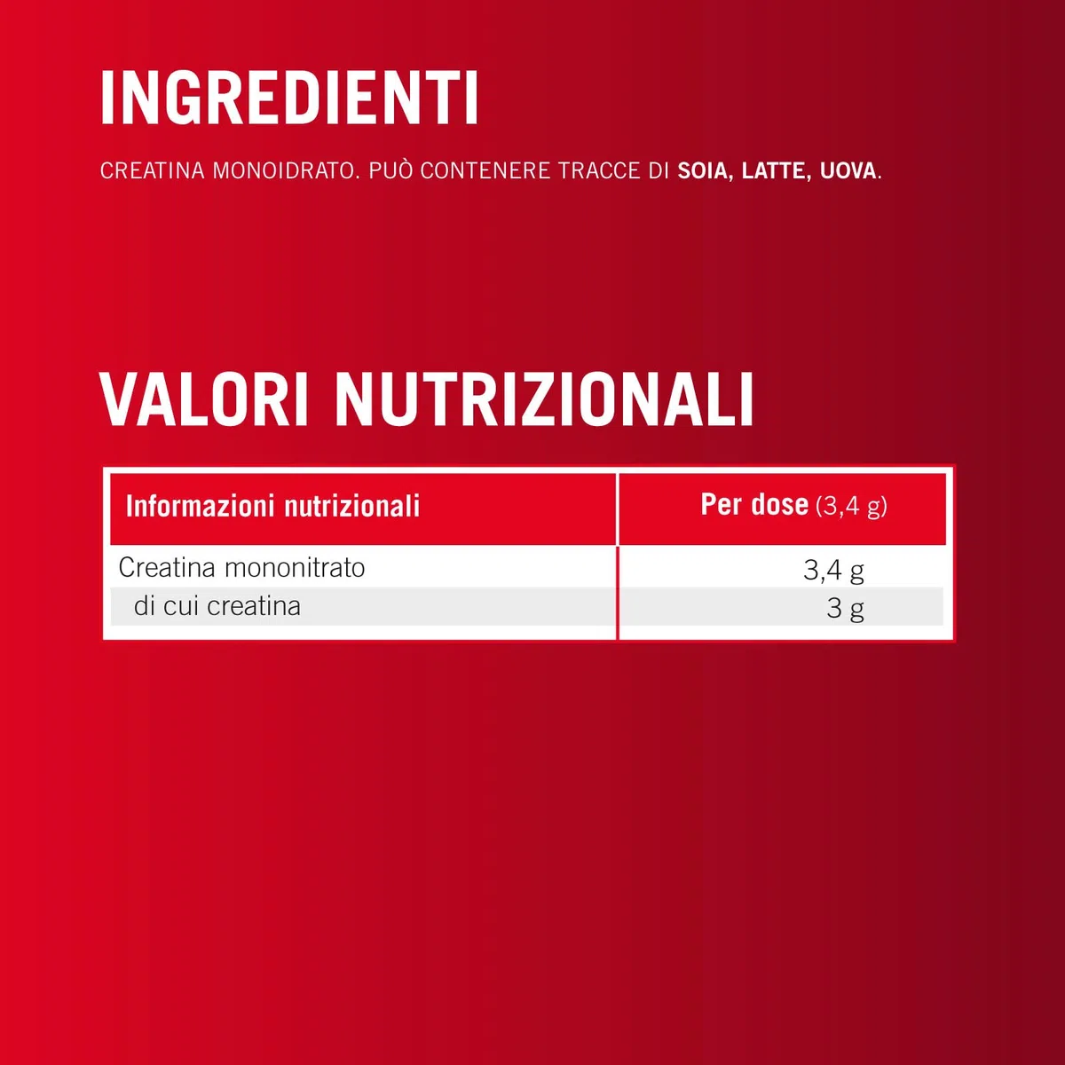Enervit, Creatina Monoidrato Pura, Senza Aromi, Per Migliorare le Performance muscolare, 3,4g di Creatina per Porzione, Da Assumere nel Corso della Giornata, Vegan, Barattolo da 330g