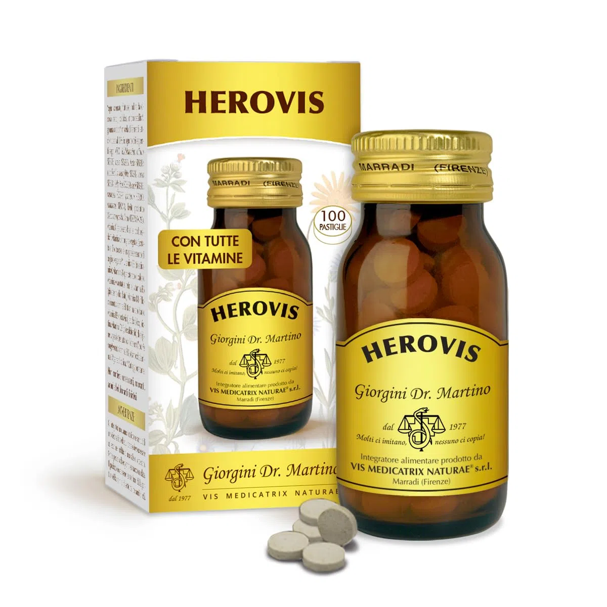 Dr Giorgini HEROVIS pastiglie - 50 g