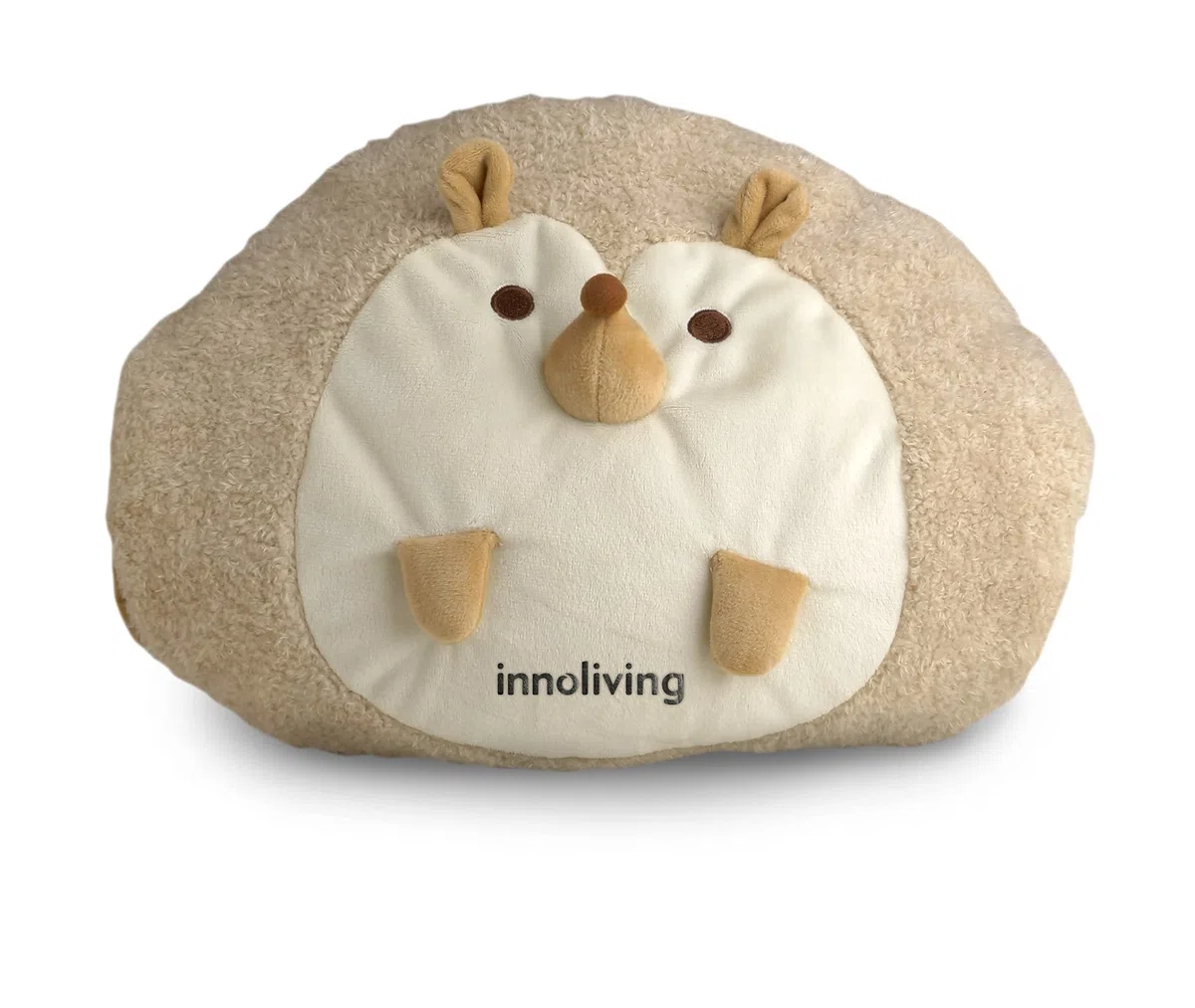 Innoliving Peluche Riccio Riscaldabile INN-768R, Cuscino Termico a forma di Riccio, Scaldino Elettrico Scaldamani e Piedi, Senza Acqua