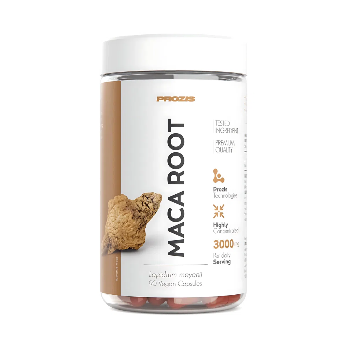 Maca Root 90 capsule - Maca aumento forza energia