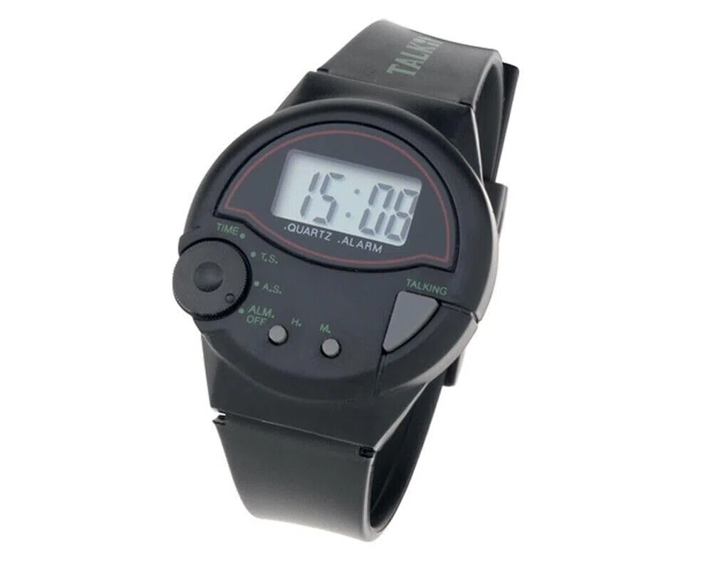 Generic OROLOGIO SVEGLIA PARLANTE PER NON VEDENTI CIECHI E ANZIANI
